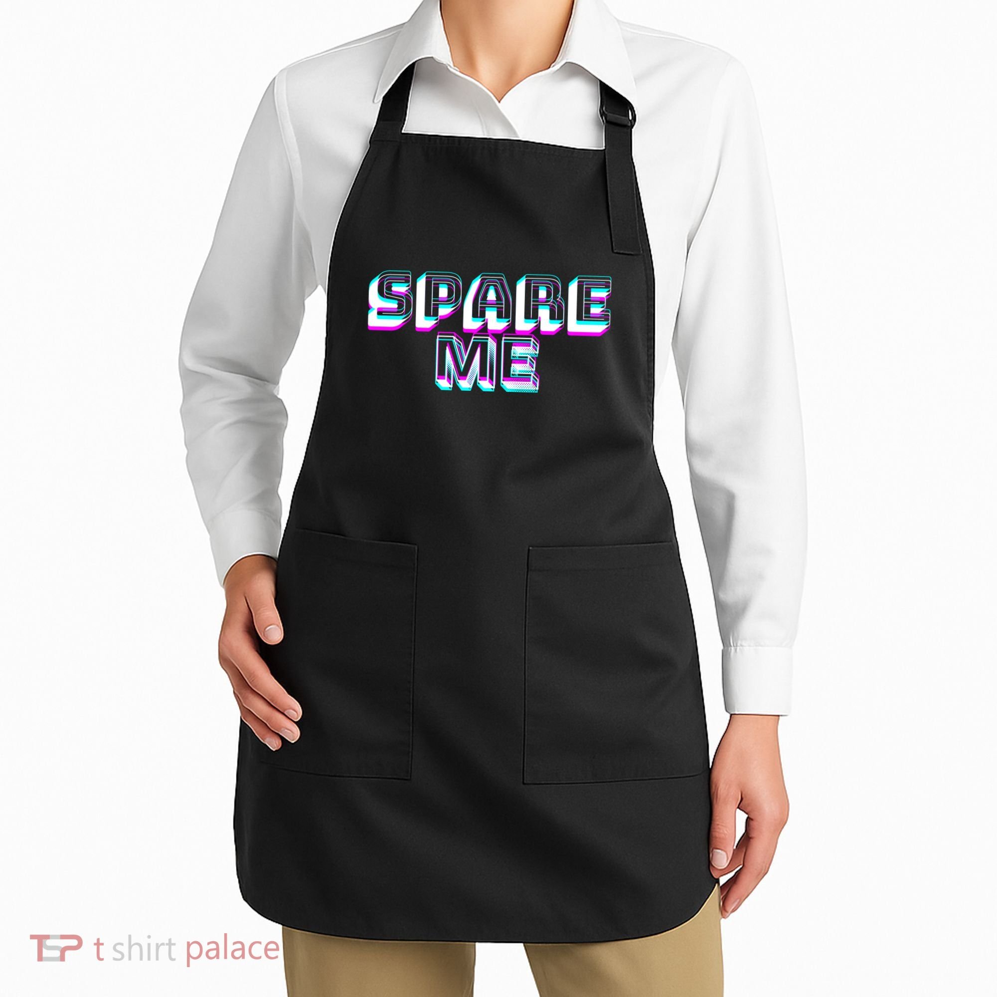 Spare Me Reality Tv Show Meme Doggie Apron