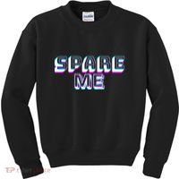 Spare Me Reality Tv Show Meme Doggie Kids Sweatshirt thumb 0