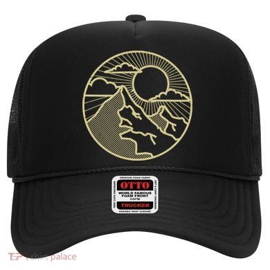 Sunset Mountain Retro Hat