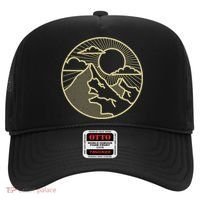 Sunset Mountain Retro Hat thumb 0