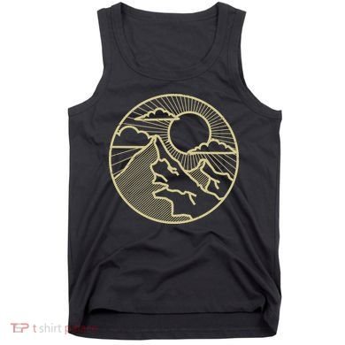 Sunset Mountain Retro Tank Top