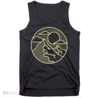 Sunset Mountain Retro Tank Top thumb 0