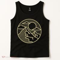 Sunset Mountain Retro Tank Top thumb 2