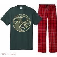 Sunset Mountain Retro Pajama Set thumb 0