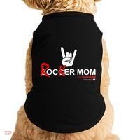 Soccer Mom Rocker Mom Rock Rebellious And Fun Doggie Tank thumb 0