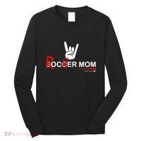 Soccer Mom Rocker Mom Rock Rebellious And Fun Long Sleeve Shirt thumb 0