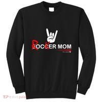 Soccer Mom Rocker Mom Rock Rebellious And Fun Sweatshirt thumb 0