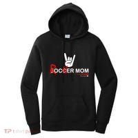 Soccer Mom Rocker Mom Rock Rebellious And Fun Women's Hoodie thumb 0