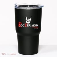 Soccer Mom Rocker Mom Rock Rebellious And Fun Tumbler thumb 0
