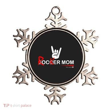 Soccer Mom Rocker Mom Rock Rebellious And Fun Ornament