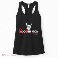 Soccer Mom Rocker Mom Rock Rebellious And Fun Women's Tank Top thumb 0