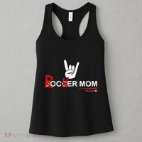 Soccer Mom Rocker Mom Rock Rebellious And Fun Women's Tank Top thumb 3