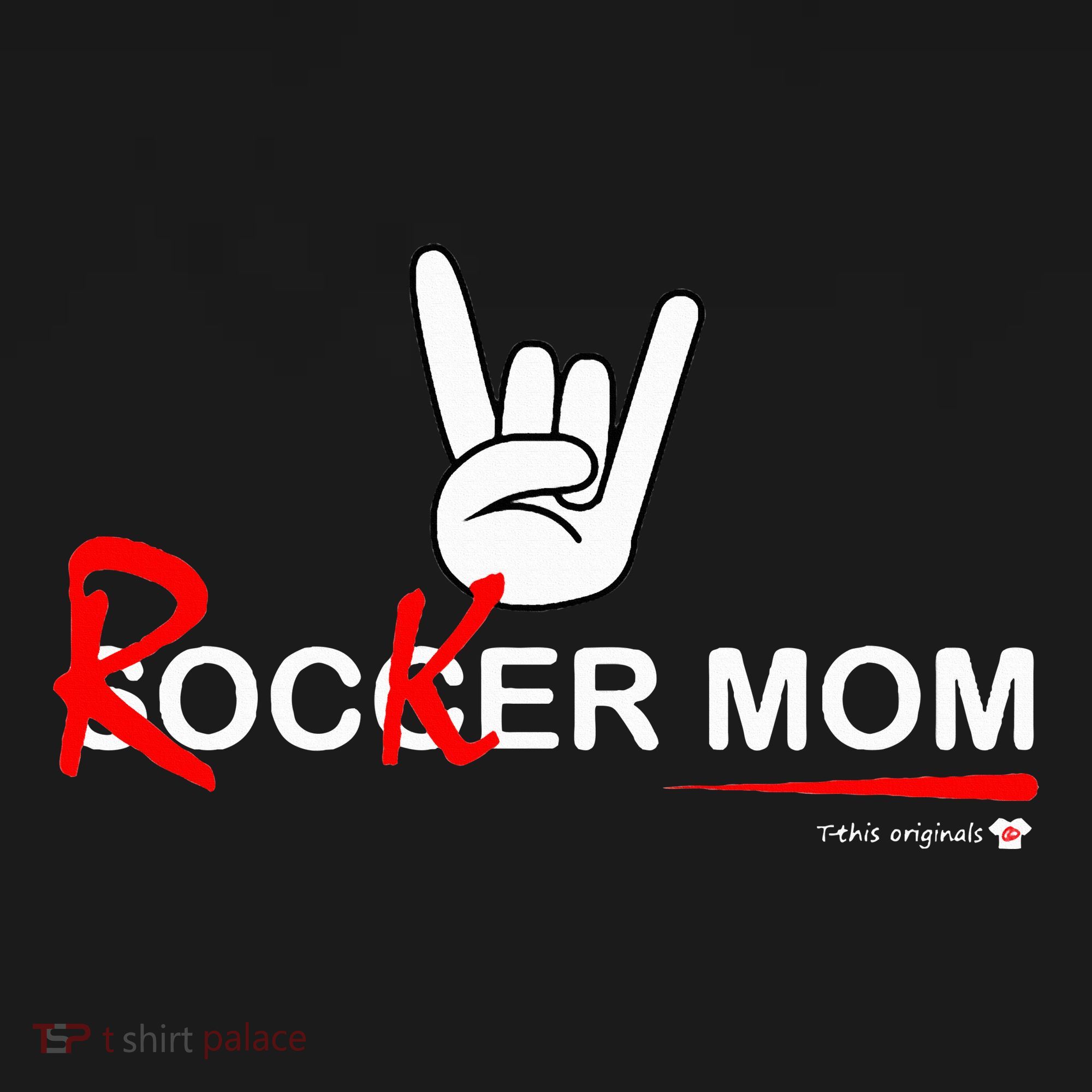 Soccer Mom Rocker Mom Rock Rebellious And Fun Women's Tank Top