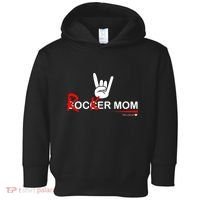 Soccer Mom Rocker Mom Rock Rebellious And Fun Toddler Hoodie thumb 0
