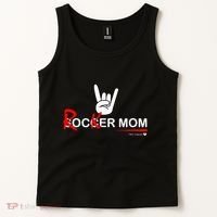 Soccer Mom Rocker Mom Rock Rebellious And Fun Tank Top thumb 2