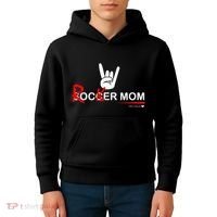 Soccer Mom Rocker Mom Rock Rebellious And Fun Kids Hoodie thumb 4