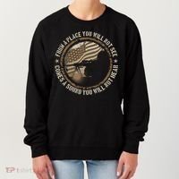 Sniper Military Sharpshooter Usa You Will Not See Hear Gift Women's Sweatshirt thumb 0