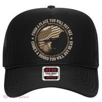 Sniper Military Sharpshooter Usa You Will Not See Hear Gift Hat thumb 0