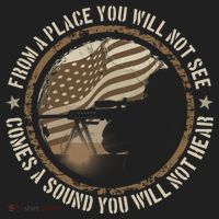 Sniper Military Sharpshooter Usa You Will Not See Hear Gift Hat thumb 2