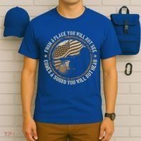 Sniper Military Sharpshooter Usa You Will Not See Hear Gift T-Shirt thumb 6