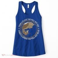 Sniper Military Sharpshooter Usa You Will Not See Hear Gift Women's Tank Top thumb 0