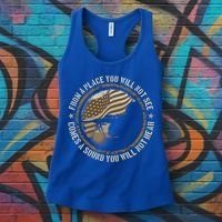 Sniper Military Sharpshooter Usa You Will Not See Hear Gift Women's Tank Top thumb 3