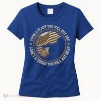Sniper Military Sharpshooter Usa You Will Not See Hear Gift Women's T-Shirt thumb 0