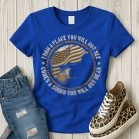 Sniper Military Sharpshooter Usa You Will Not See Hear Gift Women's T-Shirt thumb 3