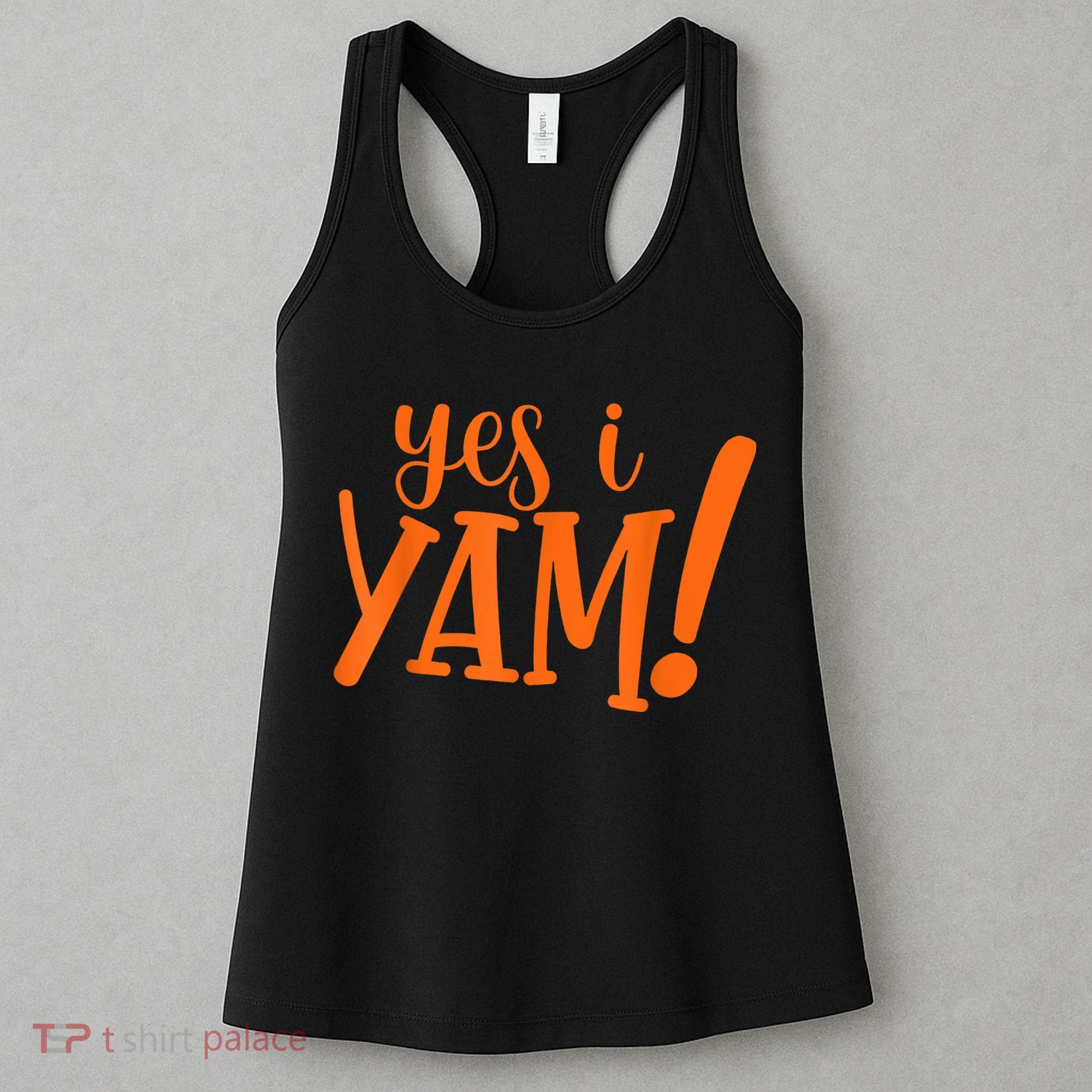 She's My Sweet Potato I YAM Thanksgiving Couple's Matching Women's Tank Top