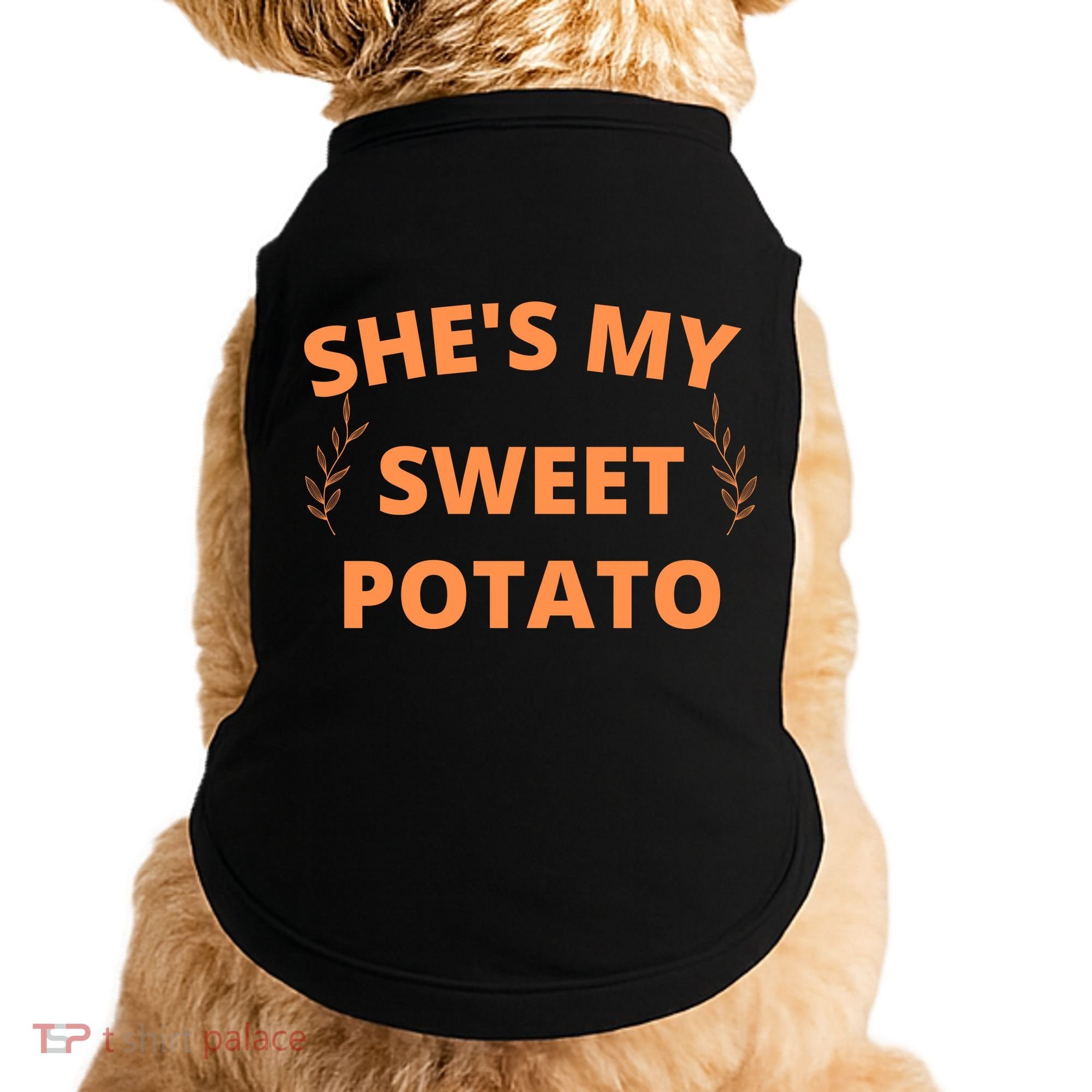 She's My Sweet Potato Yes I Yam Doggie Tank
