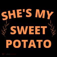 She's My Sweet Potato Yes I Yam Women's Hoodie thumb 2