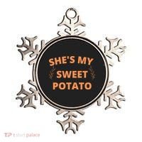 She's My Sweet Potato Yes I Yam Ornament thumb 0