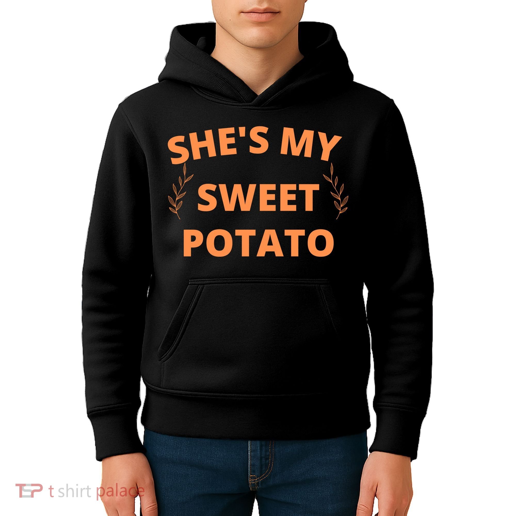 She's My Sweet Potato Yes I Yam Kids Hoodie