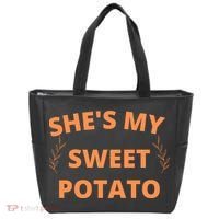 She's My Sweet Potato Yes I Yam Tote Bag thumb 0
