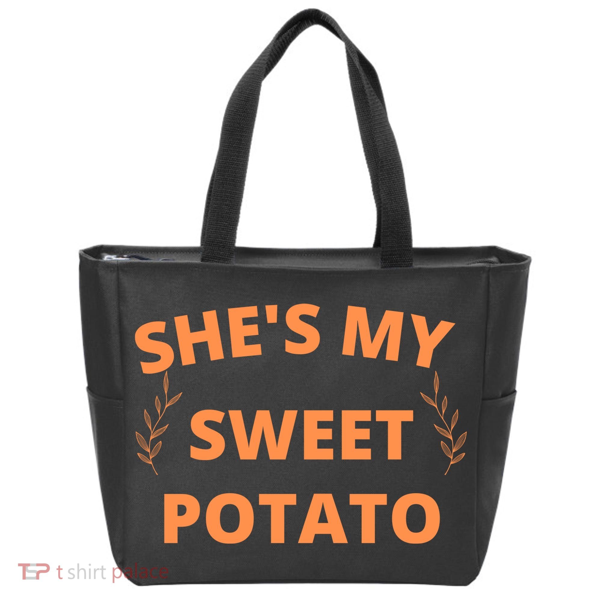 She's My Sweet Potato Yes I Yam Tote Bag