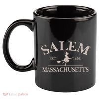 Salem Massachusetts 11oz C Handle Ceramic Mug thumb 2