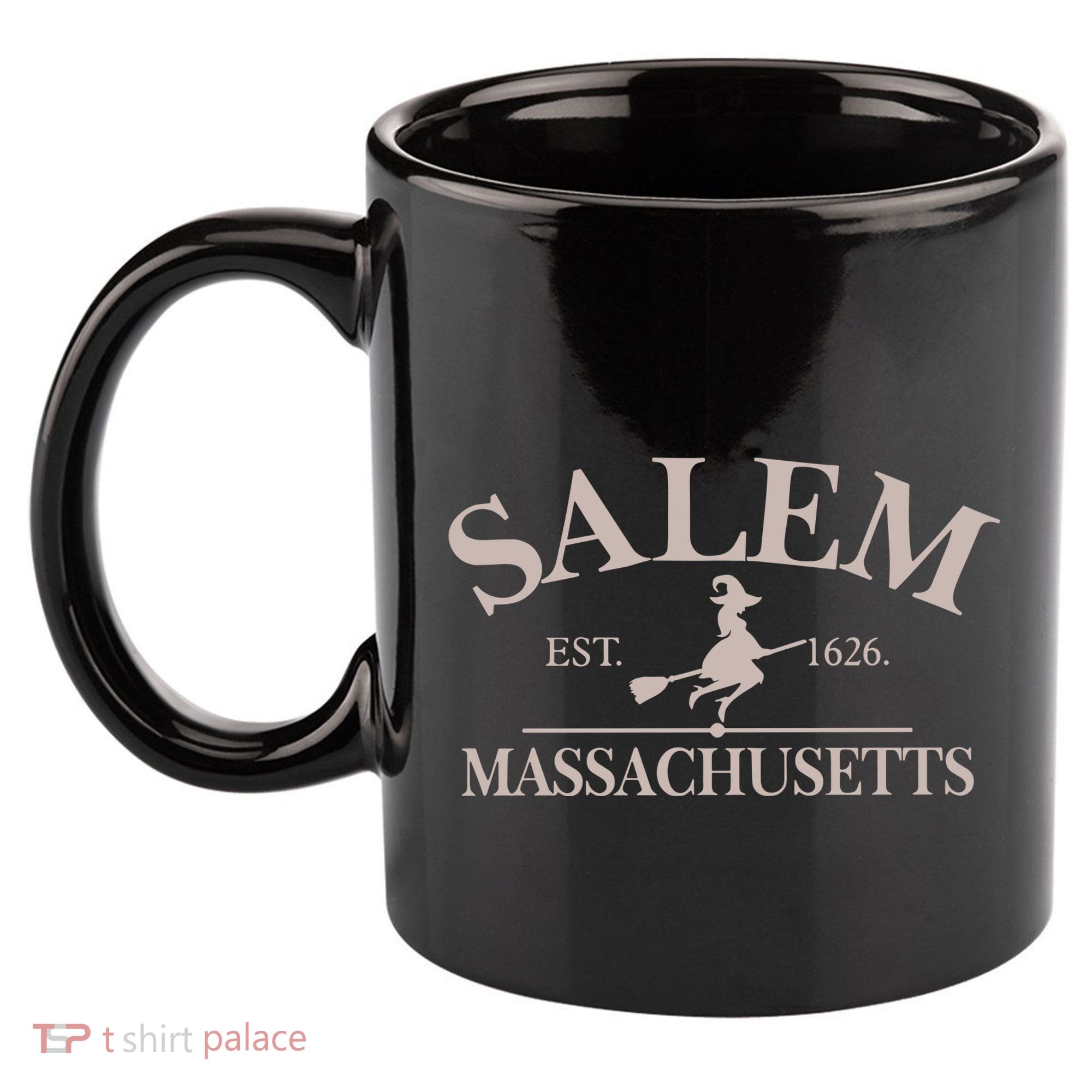 Salem Massachusetts 11oz C Handle Ceramic Mug