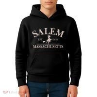 Salem Massachusetts Kids Hoodie thumb 4