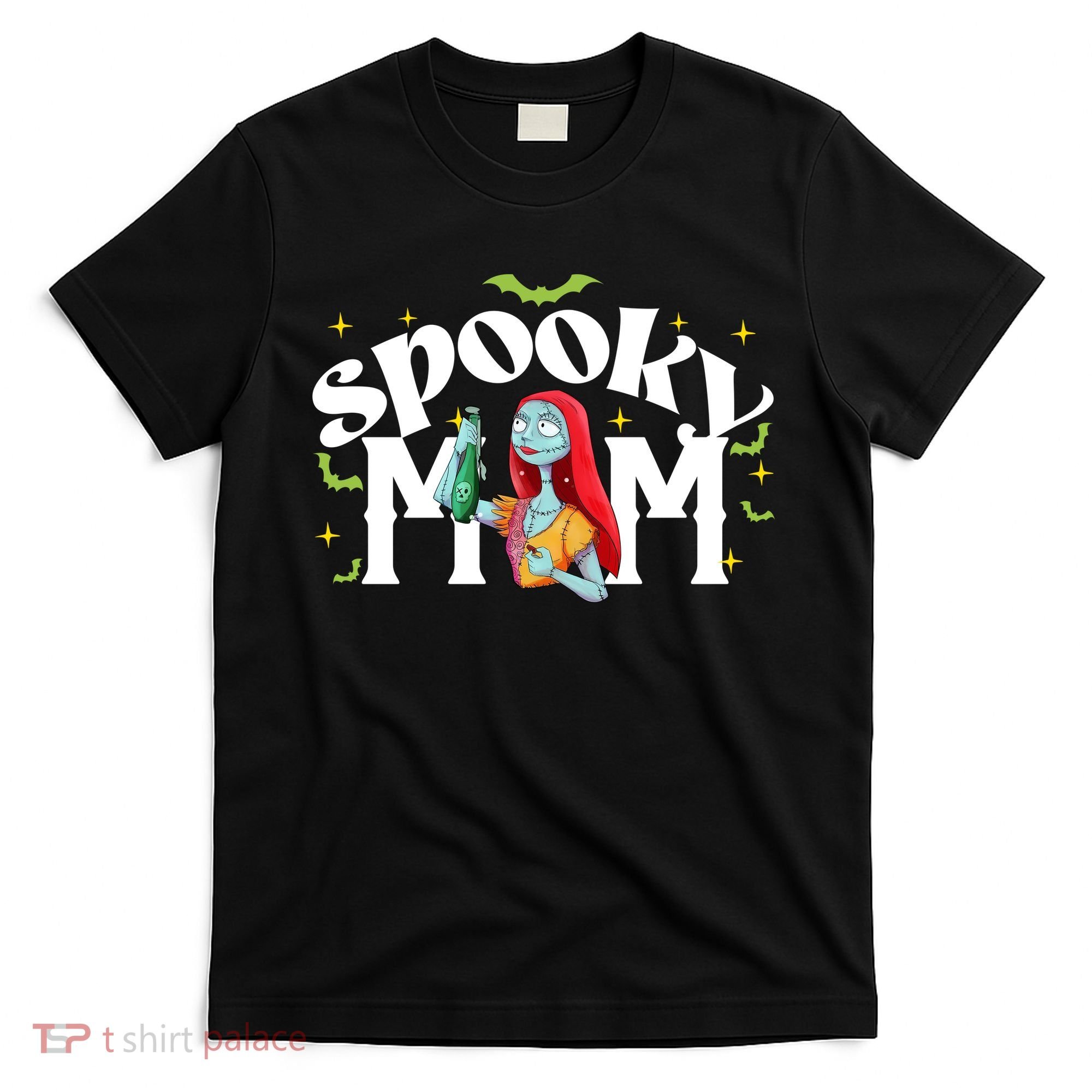 Spooky Mom Sally Nightmare Halloween Matchin Family Spooky Halloween Nightmare T-Shirt