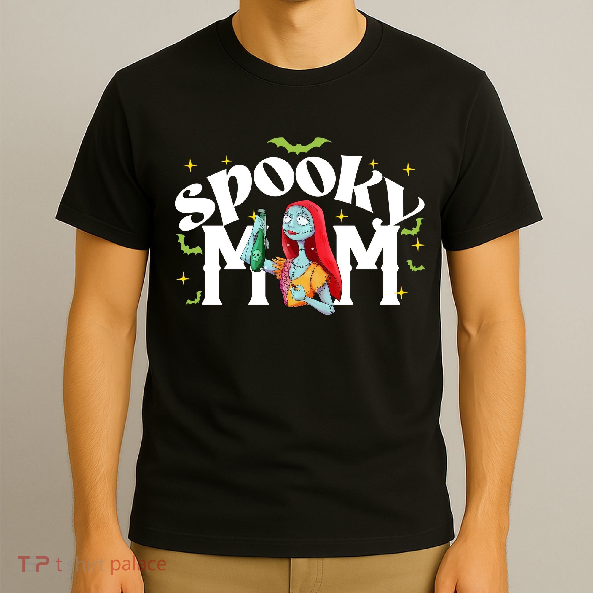 Spooky Mom Sally Nightmare Halloween Matchin Family Spooky Halloween Nightmare T-Shirt