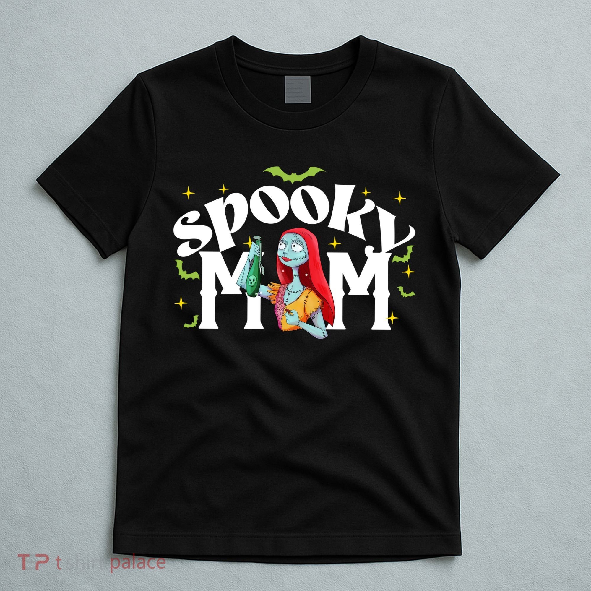 Spooky Mom Sally Nightmare Halloween Matchin Family Spooky Halloween Nightmare T-Shirt