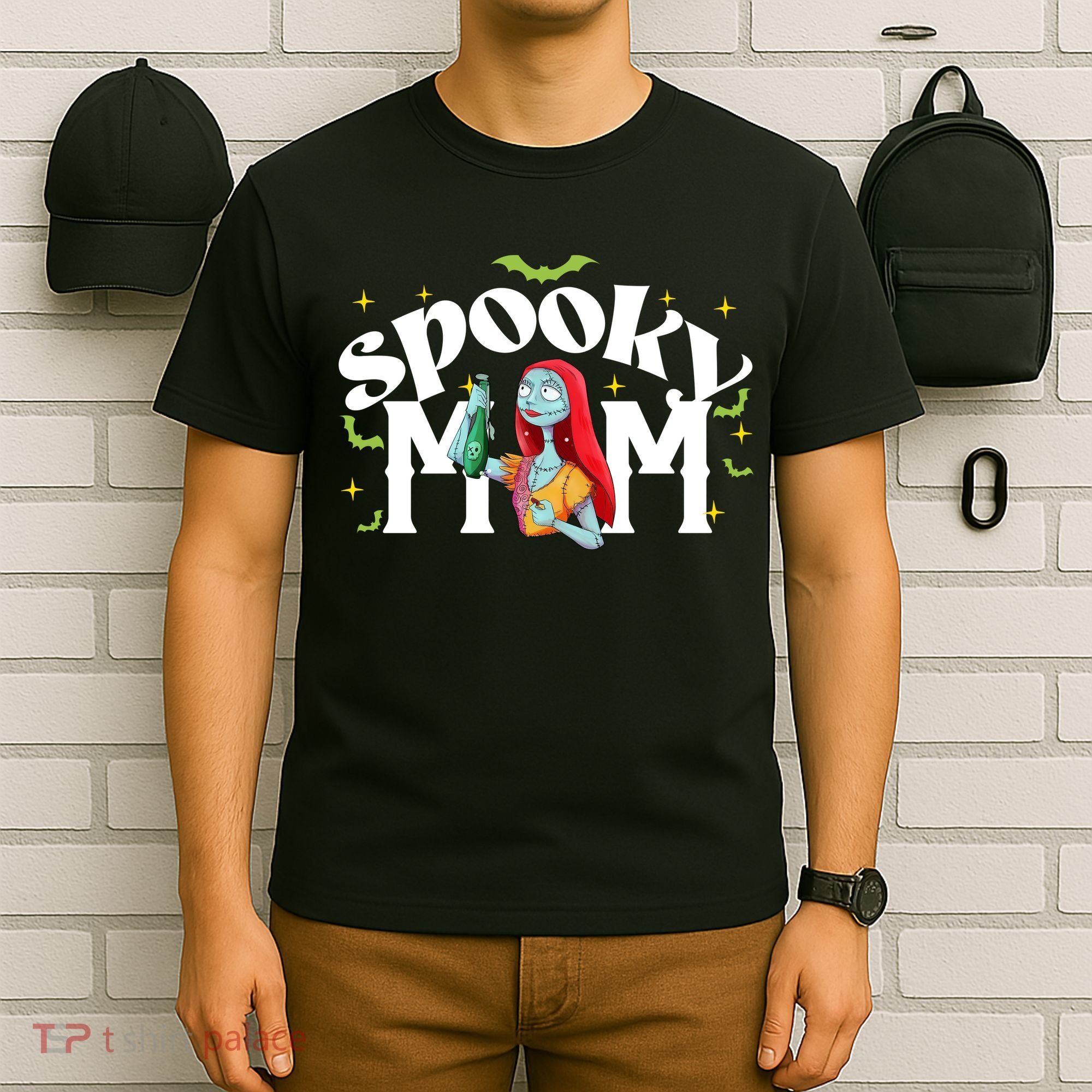 Spooky Mom Sally Nightmare Halloween Matchin Family Spooky Halloween Nightmare T-Shirt