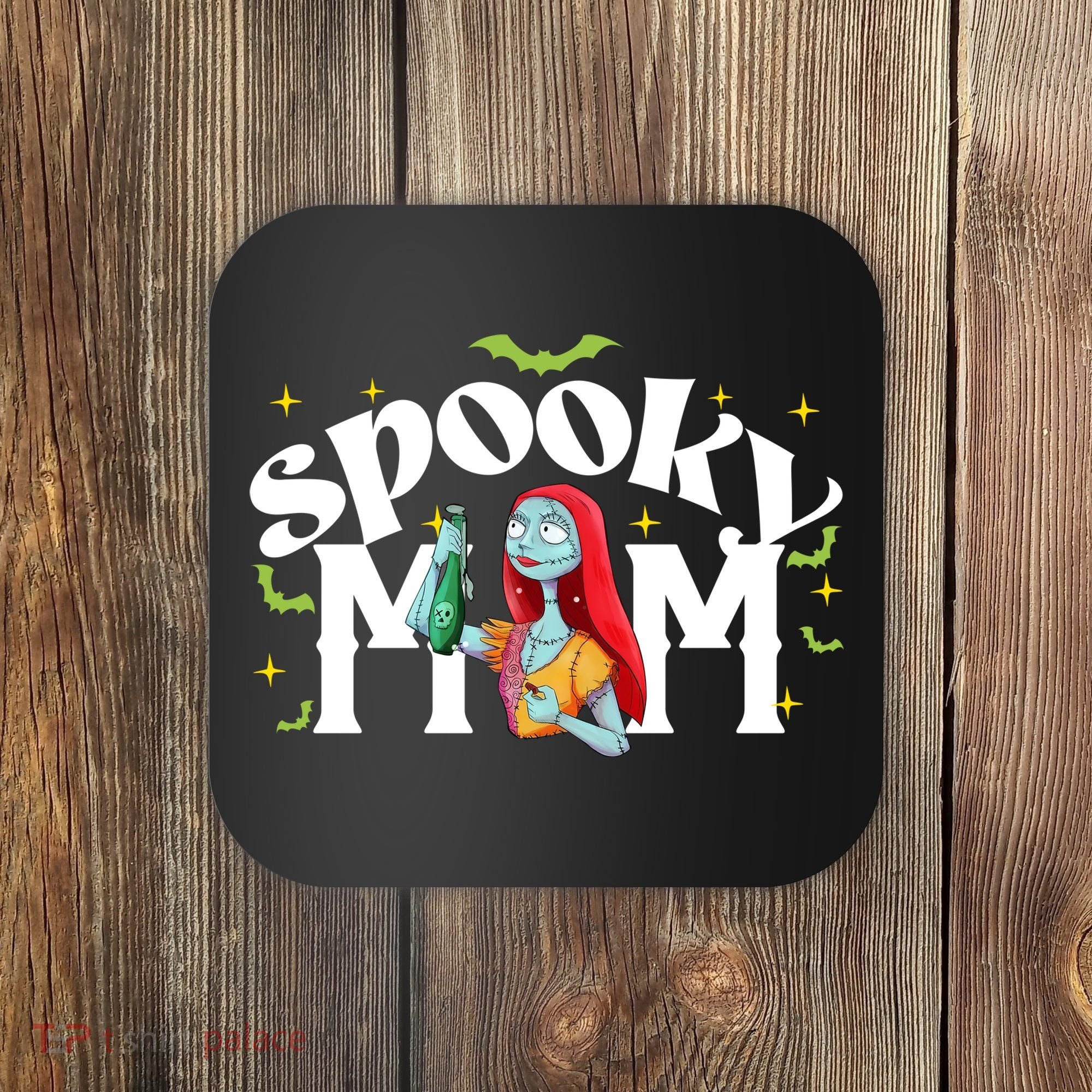 Spooky Mom Sally Nightmare Halloween Matchin Family Spooky Halloween Nightmare Coaster
