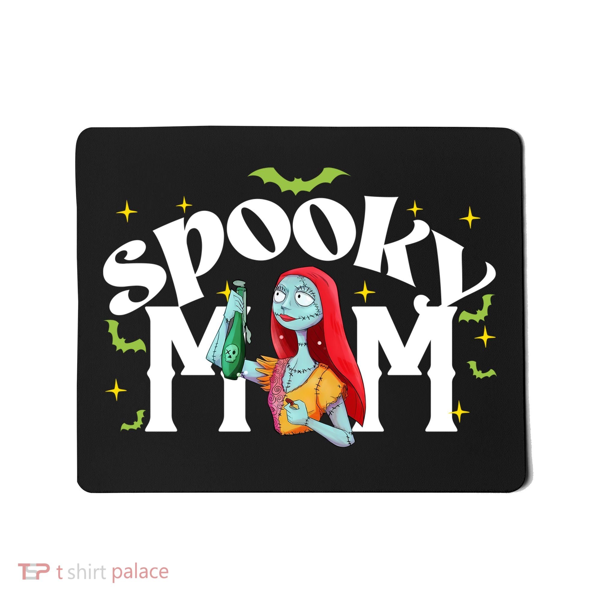 Spooky Mom Sally Nightmare Halloween Matchin Family Spooky Halloween Nightmare Mousepad