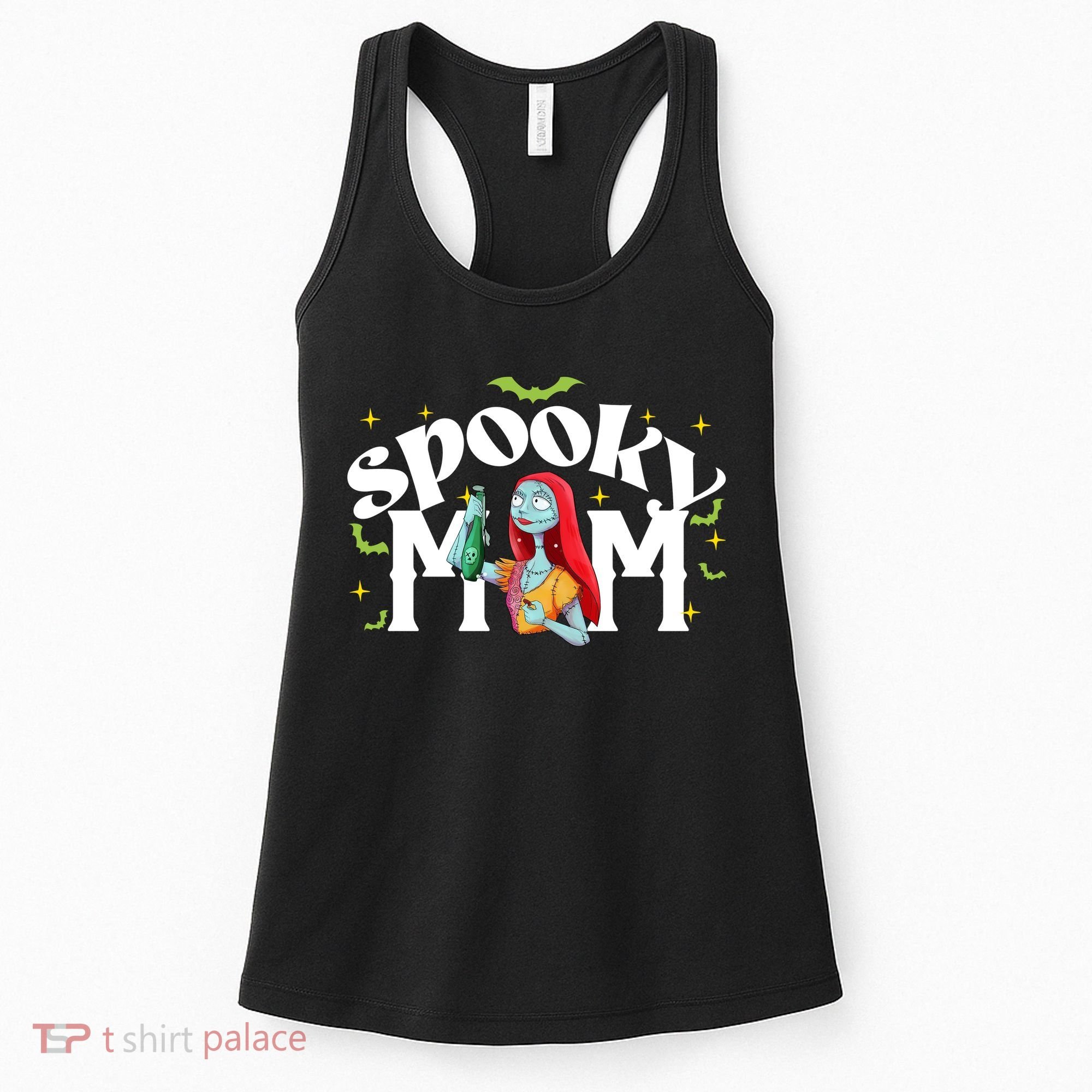 Spooky Mom Sally Nightmare Halloween Matchin Family Spooky Halloween Nightmare Women's Tank Top