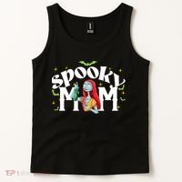 Spooky Mom Sally Nightmare Halloween Matchin Family Spooky Halloween Nightmare Tank Top thumb 2