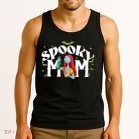 Spooky Mom Sally Nightmare Halloween Matchin Family Spooky Halloween Nightmare Tank Top thumb 3
