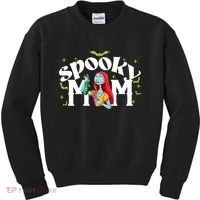 Spooky Mom Sally Nightmare Halloween Matchin Family Spooky Halloween Nightmare Kids Sweatshirt thumb 0