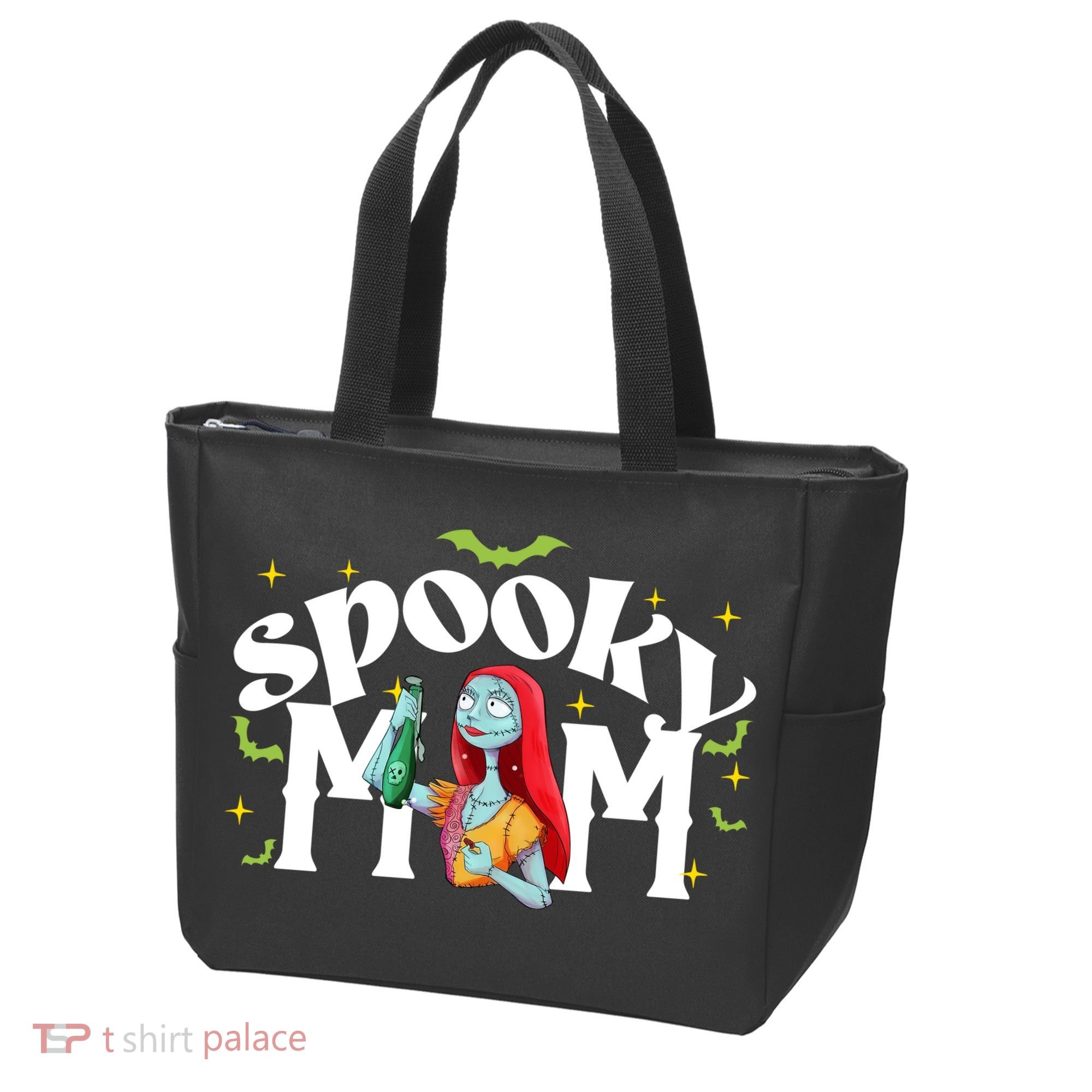 Spooky Mom Sally Nightmare Halloween Matchin Family Spooky Halloween Nightmare Tote Bag
