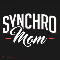 Synchro Mom Synchronized Swimming Artistic Swimmer Gift Doggie Tank thumb 4